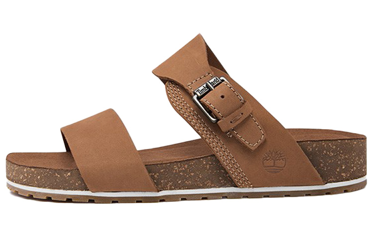 (Women) Timberland Malibu Waves Sandal Wide 'Brown' A2AUT