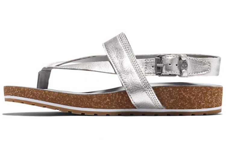 (Women) Timberland Malibu Waves Sandals 'Silver' A2AW3040