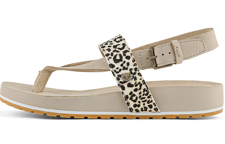 (Women) Timberland Malibu Waves Thong Sandal 'Leopard Nubuck' A23C7W