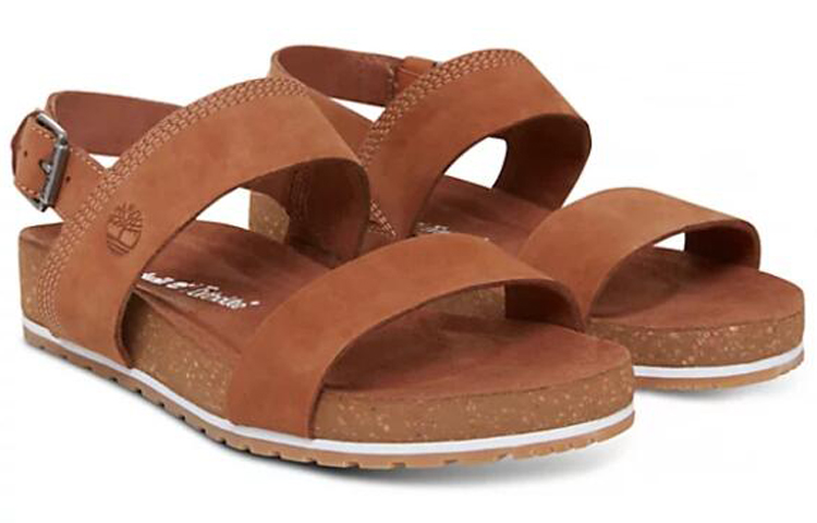 Order (W) 添柏岚马里布双带凉鞋‘棕色’ A1MQGF13