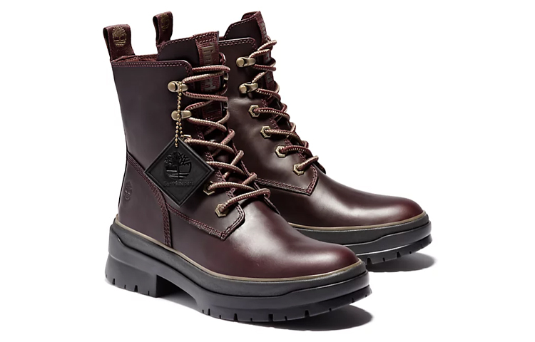 Order (W) Timberland Malynn Ek+ 'Burgundy' Pria Sepatu Boot Original A2F7GC60