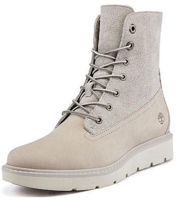 添柏岚 轻便耐磨 中筒 馬丁靴 女款 灰 Lookbook 添柏岚 轻便耐磨 中筒 馬丁靴 女款 灰