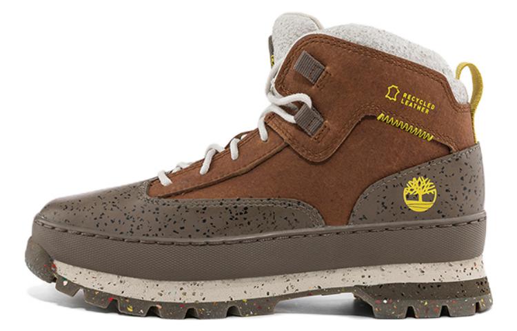 (Women) Timberland Mid-Top Casual Comfort Outdoor Boots 'Brown' A5SMNW