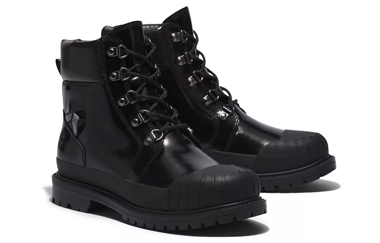 Lookbook Timberland添柏嶺 防滑耐磨 中筒 戶外靴 女款 黑色