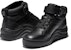 (W) Timberland Kasut Sneakers Tinggi 'Kulit Hitam Penuh Butiran' A21N6001