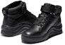 Order (W) Timberland Kasut Sneakers Tinggi 'Kulit Hitam Penuh Butiran' A21N6001