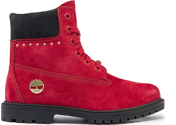 (W) Timberland Mid-Top 'Merah Tua' A2MBUW Order (W) Timberland Mid-Top 'Merah Tua' A2MBUW