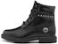 (W) But Kasut Outdoor Mid-Top Timberland 'Keselesaan Kasual Hitam' A5MJAW