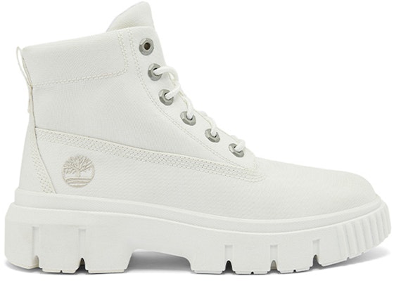 (Women) Timberland Greyfield Canvas Boot 'White' A2JFQW Order (Women) Timberland Greyfield Canvas Boot 'White' A2JFQW