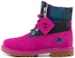 Buy (W) But Timberland Mid-Top 'Deep Pink' Butang Luar A2G2V