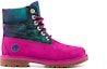 Order (W) But Timberland Mid-Top 'Deep Pink' Butang Luar A2G2V