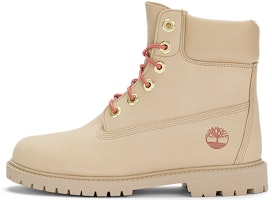 (Women) Timberland Premium Waterproof Boots 'Beige Nubuck' A5NY9W (Women) Timberland Premium Waterproof Boots 'Beige Nubuck' A5NY9W