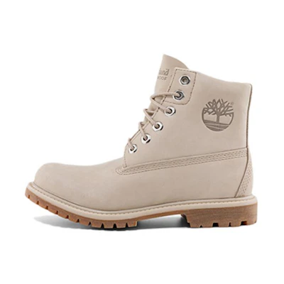 (W) Timberland Nellie 6 Inch Waterproof Boots 'Light Taupe Nubuck'