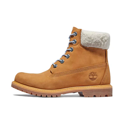 (W) Timberland PRM 6 Inch Waterproof Boot 'Wheat Nubuck and Blue'