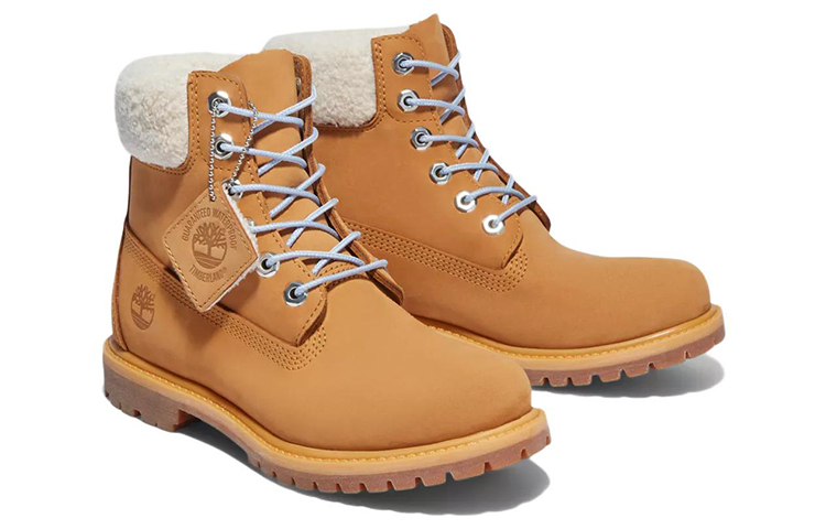 (W) Timberland PRM 6 Inch Waterproof Boot 'Wheat Nubuck and Blue' 圖 4