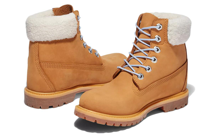 (W) Timberland PRM 6 Inch Waterproof Boot 'Wheat Nubuck and Blue' 圖 5