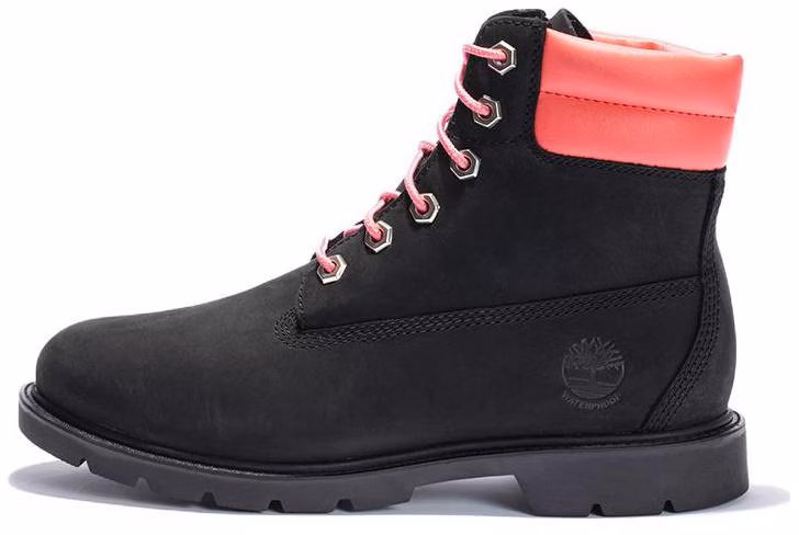 women-timberland-mid-top-waterproof-anti-slip-outdoor-boots-black-pink-a44-fa-001