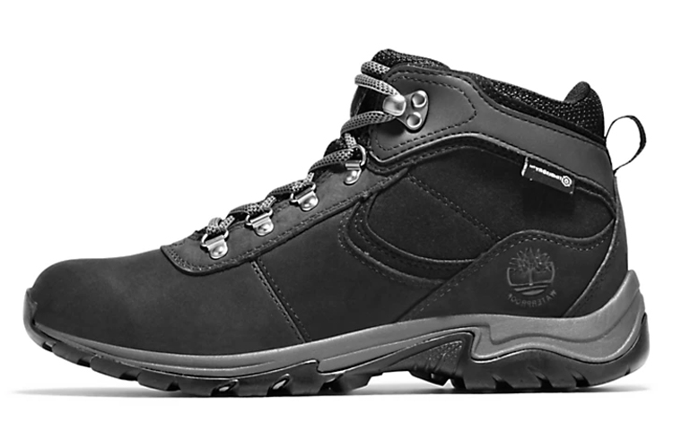 (Women) Timberland Mt. Maddsen Waterproof Mid Hiking Boot 'Black Full-Grain' A25N7015