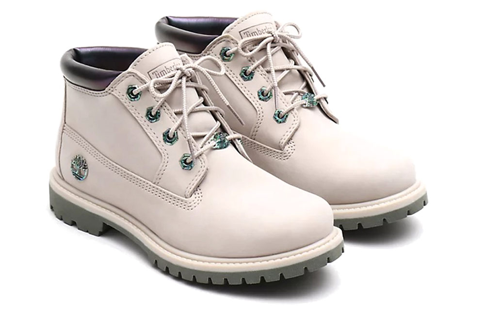 Lookbook 添柏岚 Chukka 戶外休閒工裝靴 女款 米色