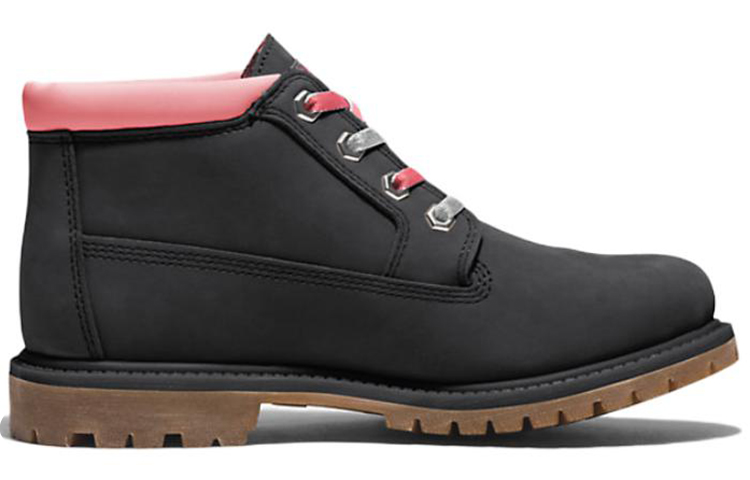 Order Timberland添柏嵐 Nellie 暖心 休閒舒適 低筒 戶外靴 女款 黑粉銀