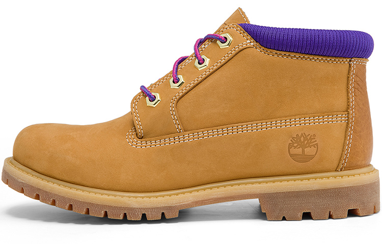 (Women) Timberland Nellie Waterproof Chukka Boots 'Wheat Purple' A2JSJW