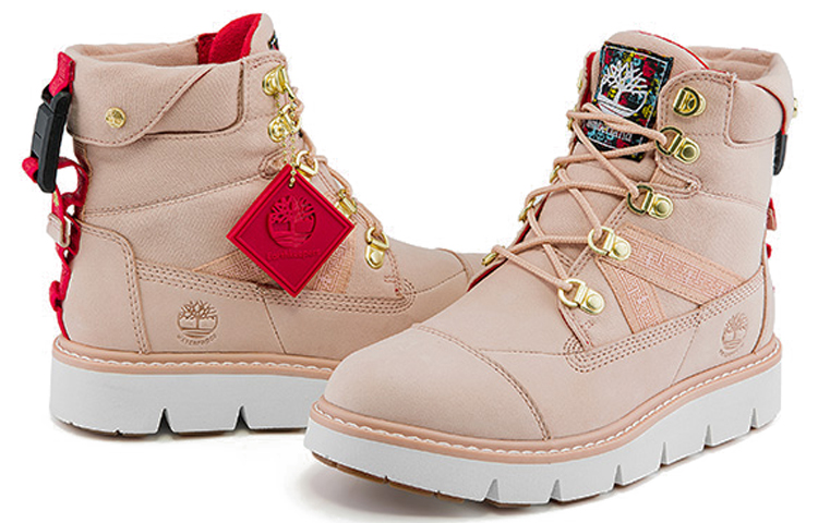 Purchase Timberland 添柏岚 戶外休閒工裝靴 女款 淺粉色