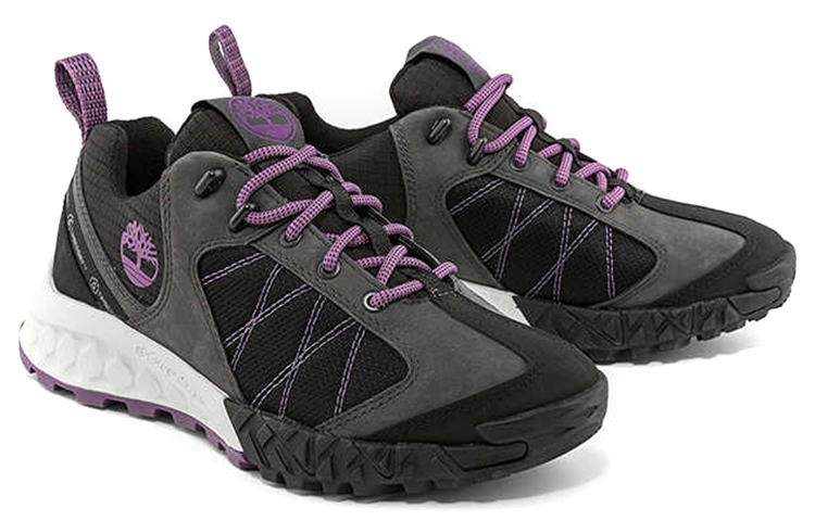 Order (W) ティンバーランド アウトドアコンフォートスニーカー 黒紫 A2J5PW