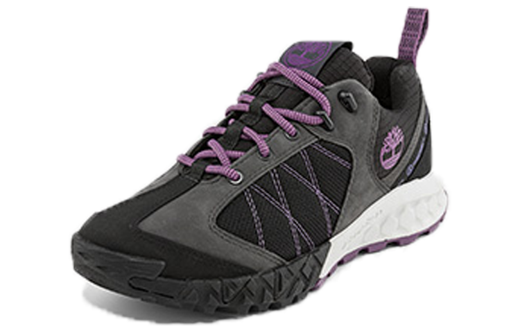 Lookbook (W) ティンバーランド アウトドアコンフォートスニーカー 黒紫 A2J5PW