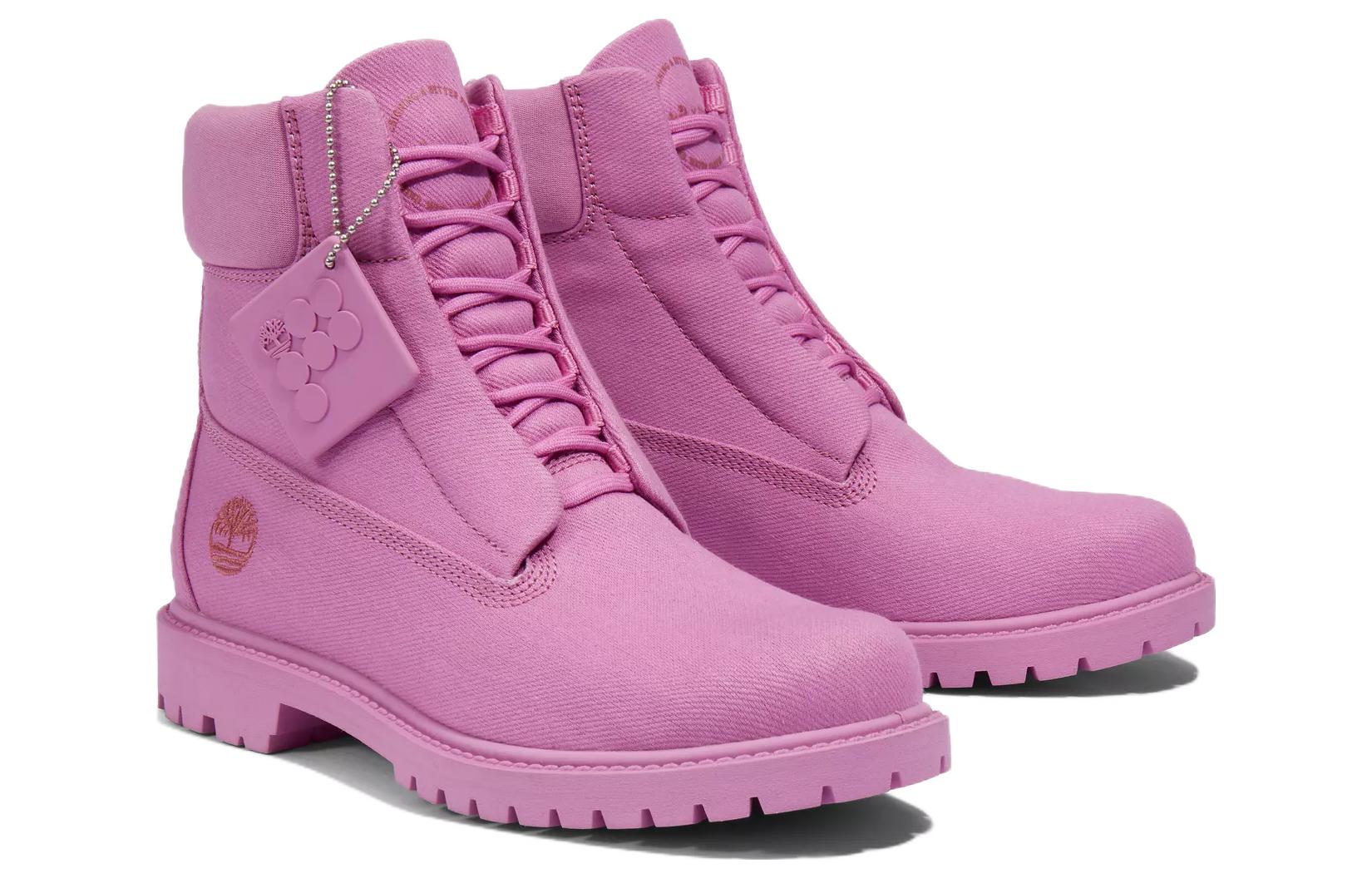 Lookbook PANGAIA x Timberland添柏嵐 防水 6吋 低筒 戶外靴 女款 粉色