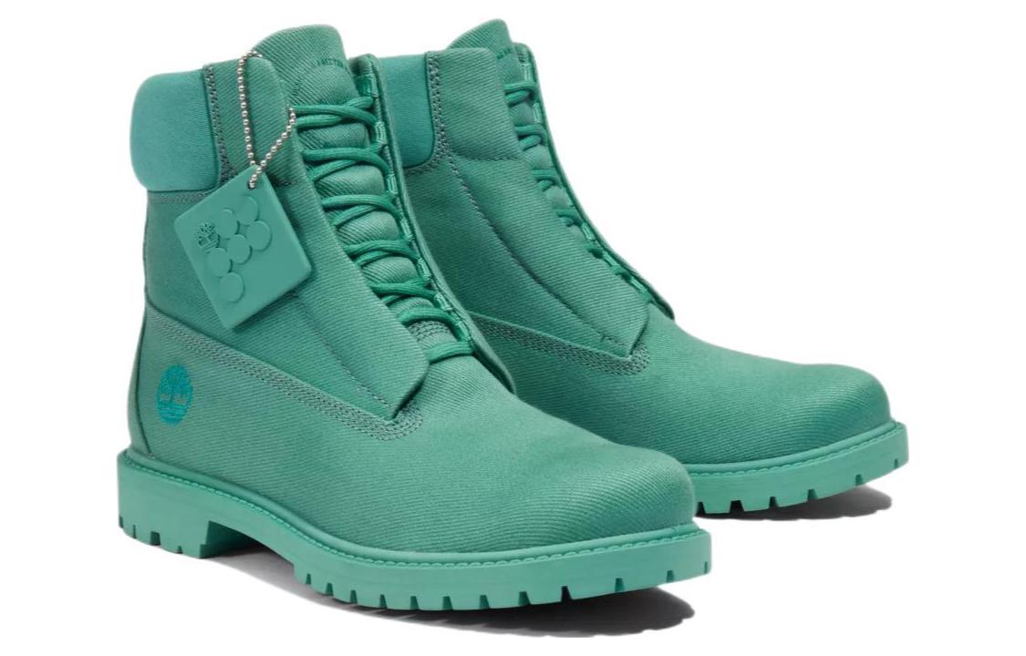 Lookbook (Women) Timberland PANGAIA x 6-Inch Waterproof Boot 'Green' A5XX7357