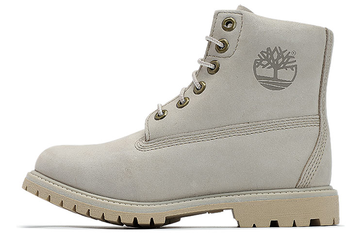 (Women) Timberland Paninara Collarless 6 Inch Waterproof Boots 'Light Grey Nubuck' A2M2S071