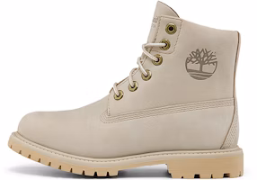 (Women) Timberland Paninara Collarless 6 Inch Wide Fit Waterproof Boots 'Light Grey Nubuck' A2M2SW (Women) Timberland Paninara Collarless 6 Inch Wide Fit Waterproof Boots 'Light Grey Nubuck' A2M2SW