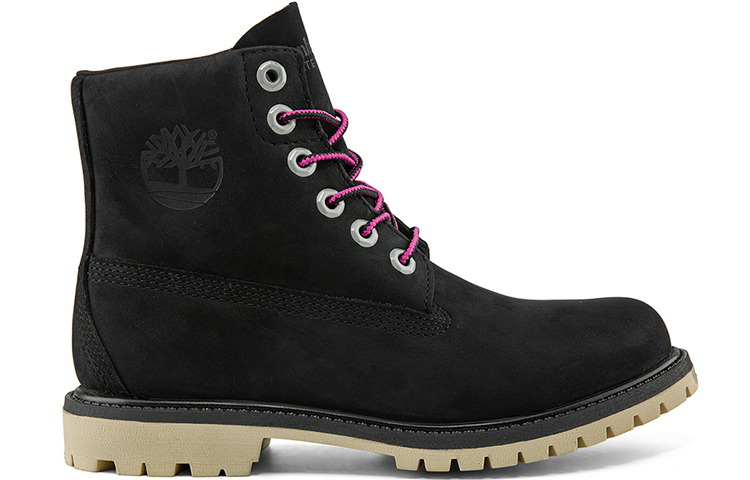 Order (Women) Timberland Paninara Collarless 6 Inch Wide Fit Waterproof Boots 'Black Nubuck' A2M2QW