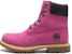 (W) Timberland Premium 6-inci 'Ringan Tahan Lama Pink' A1KHI