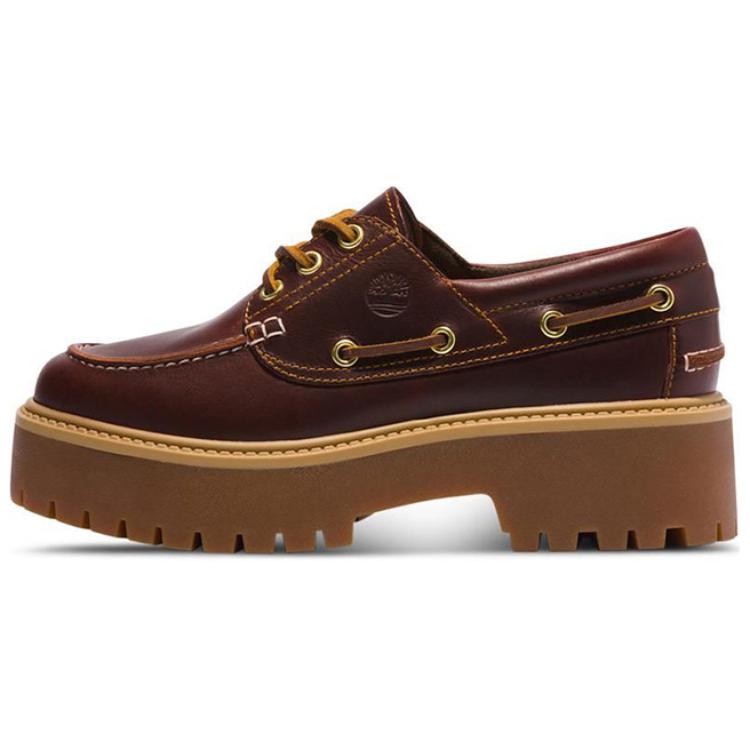 (Women) Timberland Premium Boat Shoes 'Brown' A2QDMW
