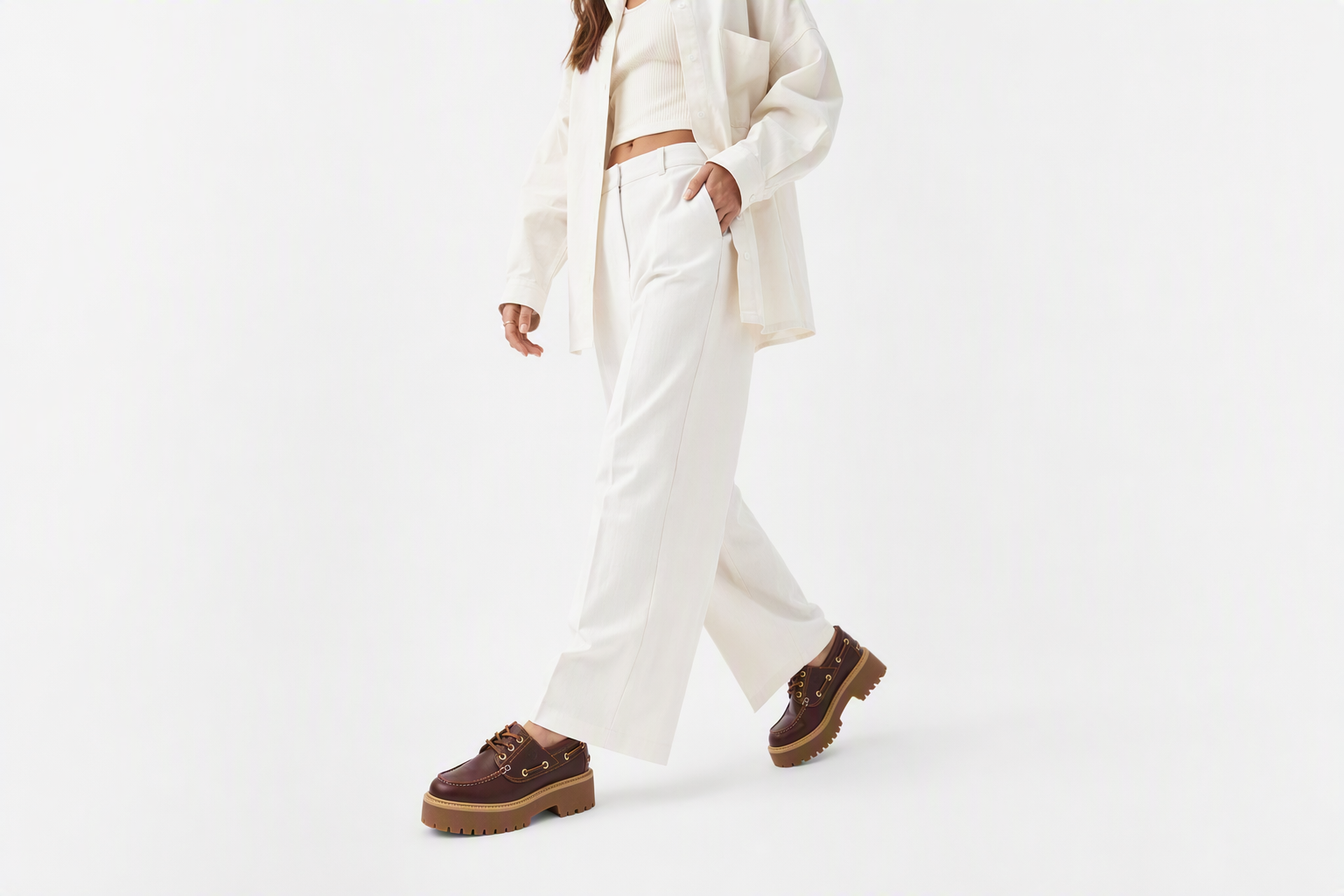 Order (Women) Timberland Premium Boat Shoes 'Brown' A2QDMW