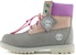 (W) Timberland Premium Tinggi 'Kelabu Ungu' A2MC1