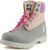 (W) Timberland Premium Tinggi 'Kelabu Ungu' A2MC1