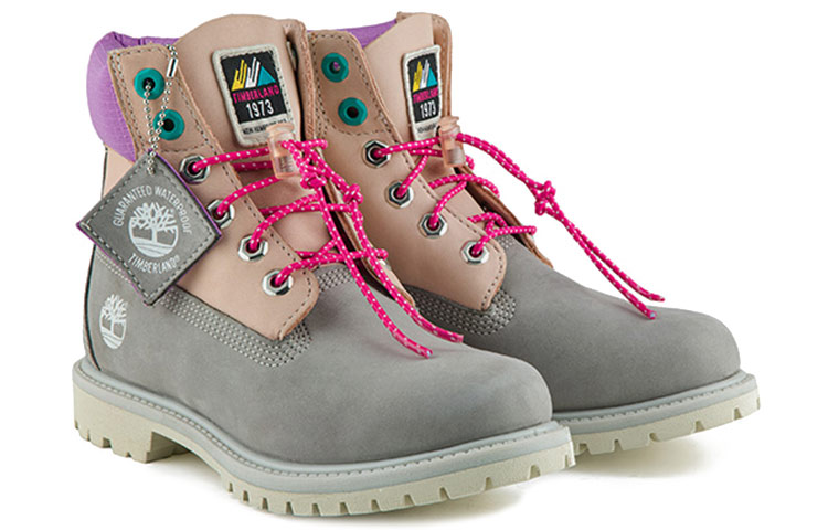 Shop (W) Timberland Premium High-Top 'Abu Ungu' A2MC1