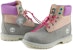 (W) Timberland Premium Tinggi 'Kelabu Ungu' A2MC1