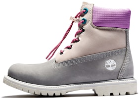 (Women) Timberland Premium High-Top Outdoor Boots 'Grey Purple' A2MC1D52 (Women) Timberland Premium High-Top Outdoor Boots 'Grey Purple' A2MC1D52