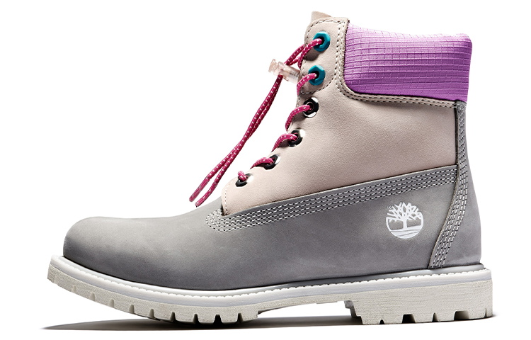 (Women) Timberland Premium High-Top Outdoor Boots 'Grey Purple' A2MC1D52