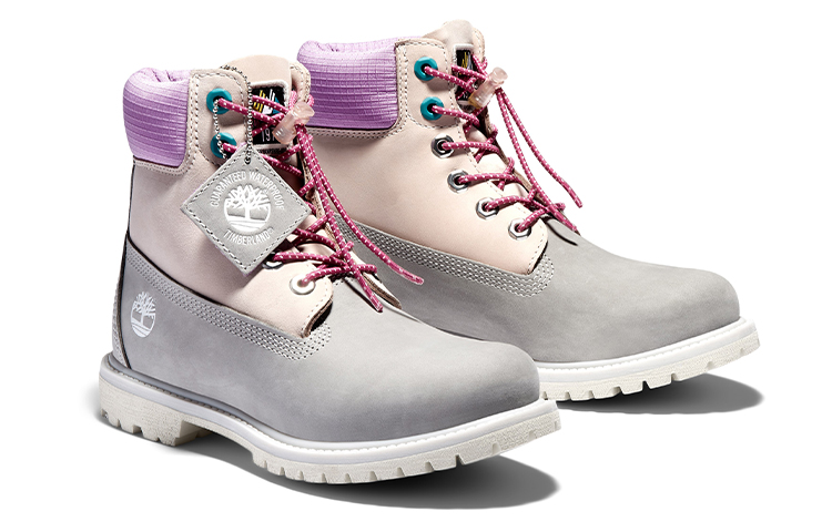 Order (W) Timberland Premium Outdoor High-Top Stiefel ''Grau Lila'' A2MC1D52