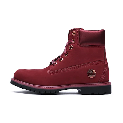 (W) Timberland 6" PRM Waterproof Boot 'Burgundy Nubuck'