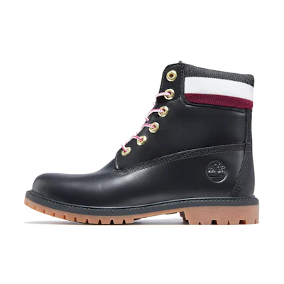 (W) Timberland 6 inch Heritage PRM Waterproof Boots 'Black'