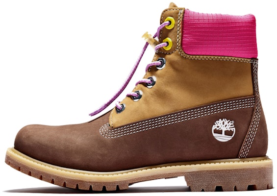 (Women) Timberland Premium Waterproof Boot 'Brown Pink' TB0A2MBP931 Buy (Women) Timberland Premium Waterproof Boot 'Brown Pink' TB0A2MBP931