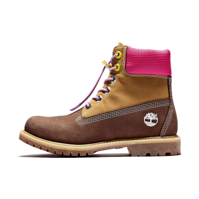 (W) Timberland PRM Waterproof Boot 'Brown Pink'