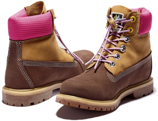 (Women) Timberland Premium Waterproof Boot 'Brown Pink' TB0A2MBP931 Lookbook (Women) Timberland Premium Waterproof Boot 'Brown Pink' TB0A2MBP931