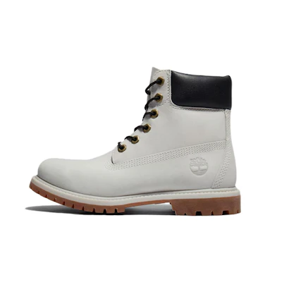 (W) Timberland PRM 6 Inch Waterproof Boots 'Light Grey Nubuck'