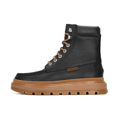 (W) Timberland Ray City Moc Toe Chukka Boots 'Black Regenerative Leather'